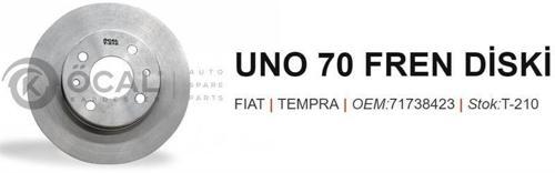 FREN DİSKİ ÖN UNO 70 1.4 86 ALBEA 1.4