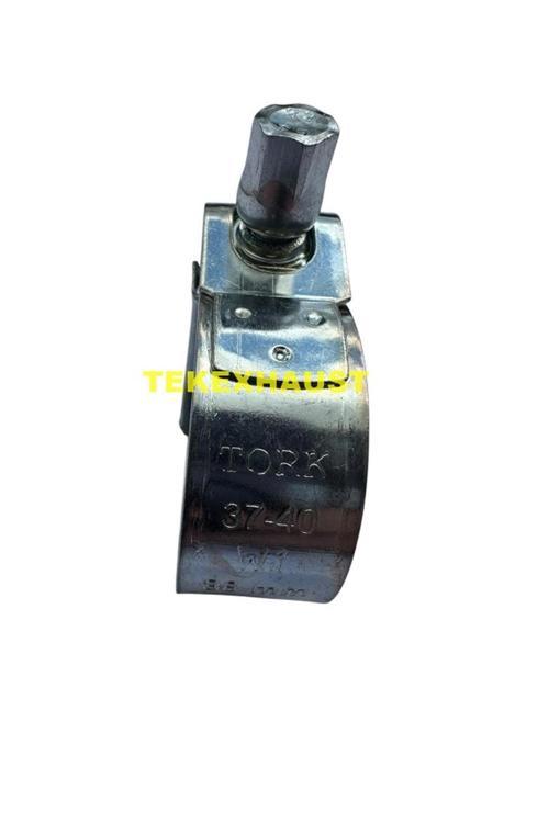 Egzoz Boru Kelepçesi 37-40 Mm Kalınlık 1.5 Mm Egsos Eksoz