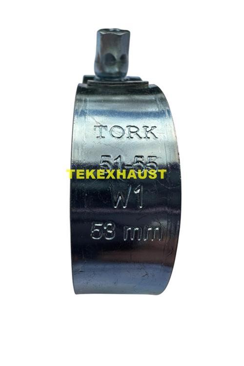 Egzoz Boru Kelepçesi 51-55 Mm Kalınlık 1.5 Mm Egsos Eksoz