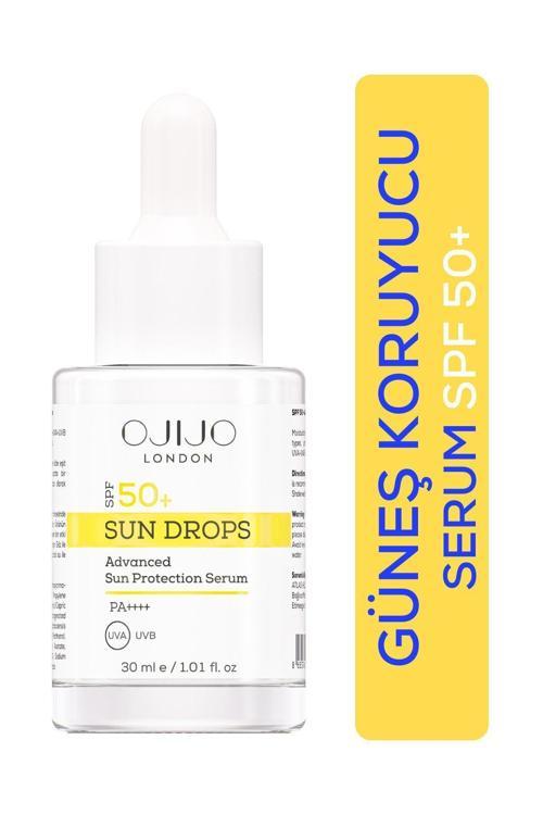 Spf 50 Leke Karşıtı Yüksek Korumalı Yüz Ve Vücut Güneş Kremi - Sun Drops Spf 50 Güneş Serumu 30 Ml