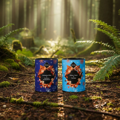 Kakao, Tarçın Ve Portakal Aromalı Kış Çayı 75g + Karamelize Elma Ve Kavrulmuş Hindiba Kökü 75g