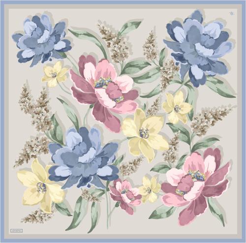 E25Ka9414D01 85 Saf İpek Eşarp