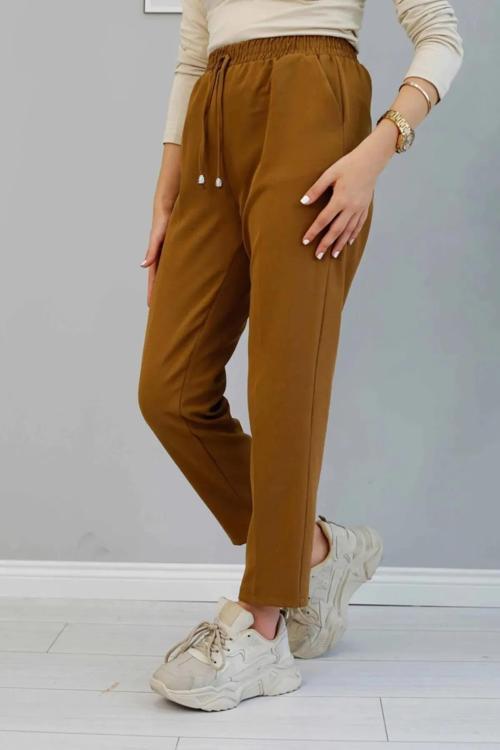 Kadın Büyük Beden Rahat kesim kaliteli kumaş Havuç Paça Pantolon