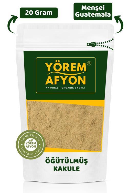 Meşhur Guatemala Menşeili Yüksek Kaliteli Öğütülmüş Kakule Tozu {Elettaria Cardamomum} | 20Gr.