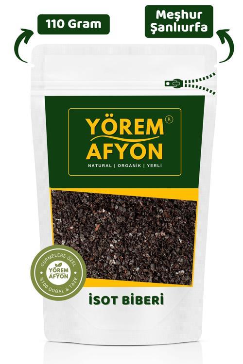 Meşhur Şanlıurfa Sofralarının Kara İncisi Güneş Kurusu Hakiki İsot Biberi {Capsicum Annuum} | 110Gr.