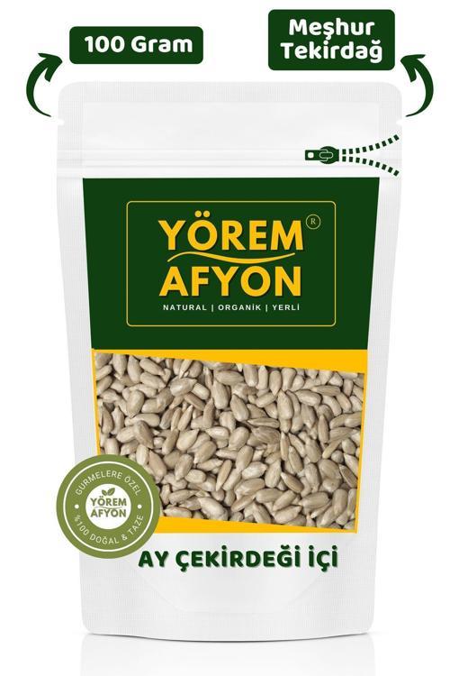 Tekirdağ Yöresinden Yüksek Lifli Vegan Dostu Tuzsuz Çiğ Ay Çekirdeği Içi {Helianthus Annuus} | 100Gr