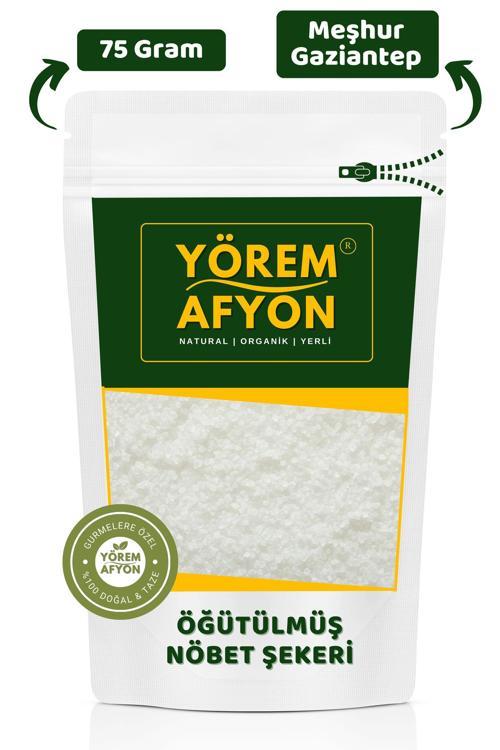 Gaziantep Yöresinden İşlem Görmemiş Taze Çekim Öğütülmüş Nöbet Şekeri Tozu, Polat Şekeri | 75Gr.