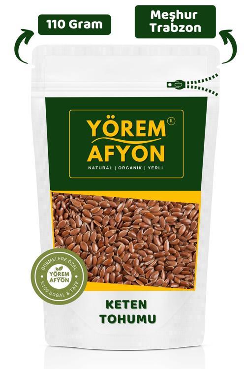 Trabzon Yöresinden Sağlık Dostu Yüksek Lifli Yerli Mahsul Keten Tohumu {Linum Usitatissimum} | 110Gr