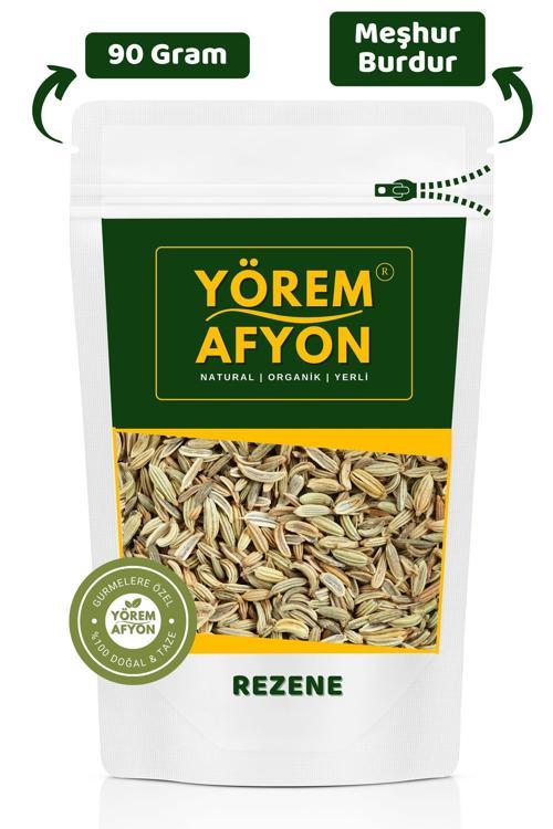 Meşhur Burdur Yöresinden Hoş Kokulu Sağlık Dostu Tane Rezene, Bolluk Otu {Foeniculum Vulgare} | 90Gr