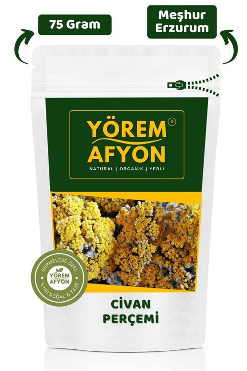 Meşhur Erzurum Dağların Kadim Şifası Yerli Hasat Civan Perçemi Bitkisi {Achillea Millefolium} | 75Gr