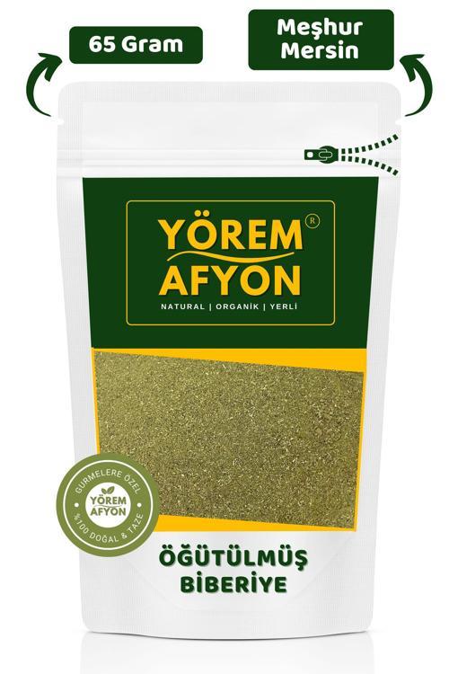 Mersin Yöresinden Gölgede Kurusu Öğütülmüş Toz Biberiye Yaprağı {Rosmarinus Officinalis} | 65Gr.