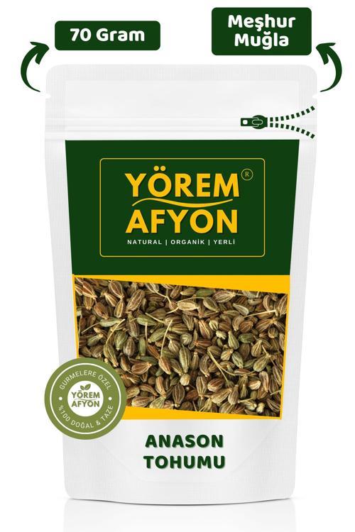 Meşhur Muğla Yöresinden Keskin Aromalı Anason Tohumu, Mesirotu, Ezentere {Pimpinella Anisum} | 70Gr.