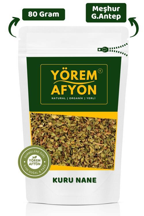 Meşhur Gaziantep Nizip Güneş Kurusu Keskin Kokulu Doğal Kuru Nane, Narpız {Mentha Piperita} | 80Gr.