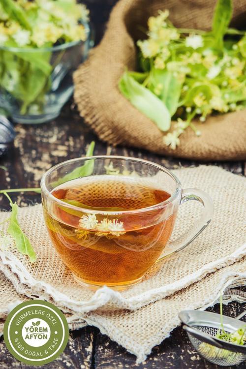 Meşhur Bursa Yöresinden Gölgede Kurusu Şifa Deposu Keskin Tat Yaprak Ihlamur {Tilia Cordata} | 40Gr.