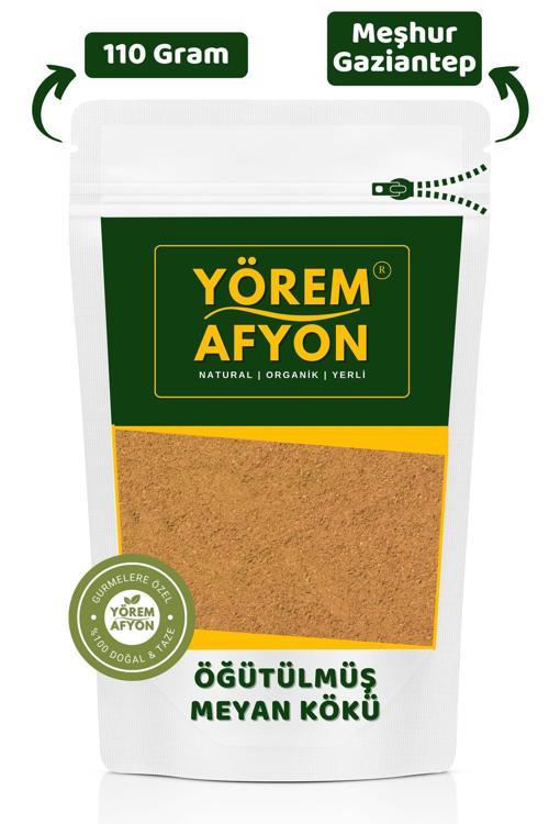 Meşhur Gaziantep Taze Çekim Öğütülmüş Meyan Kökü Toz, Pudra, Tatlı Kök {Glycyrrhiza Glabra} | 110Gr.