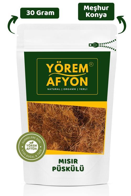 Yörem Afyon Meşhur Konya Yerli Mahsul Mısır Püskülü, Laz Otu | 30Gr.