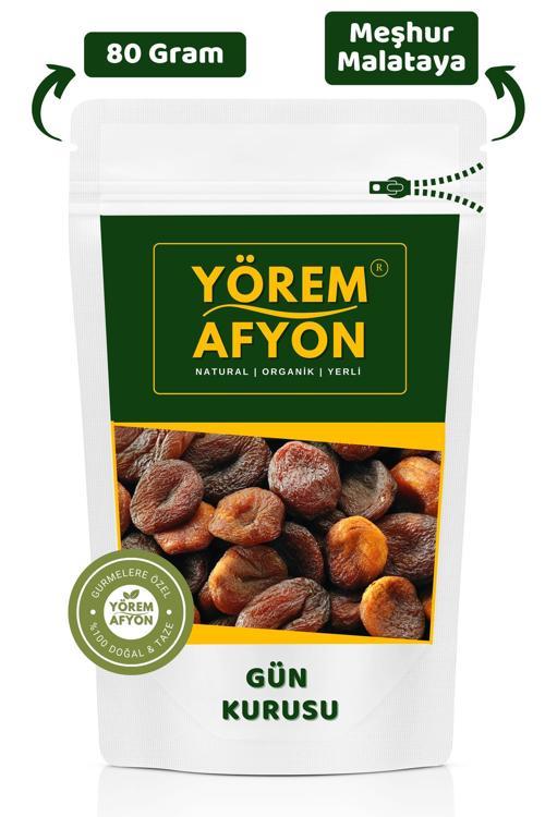 Yörem Afyon Meşhur Malatya Güneşte Kurutulmuş Etli Jumbo Boy Vegan Gün Kurusu, Şekerpare | 80Gr.