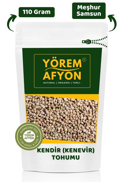 Meşhur Samsun Yöresinden Kavrulmuş Kendir Tohumu, Çedene, Kınnap {Cannabis Sativa} | 110Gr.