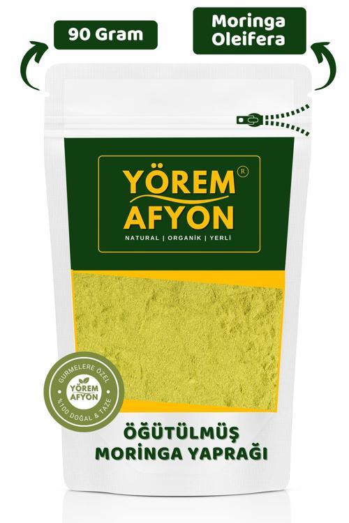 Yörem Afyon Sağlıklı Yaşamın Yeşil Mucizesi Süper Güç Moringa Yaprağı Toz {Moringa Oleifera} | 90Gr.