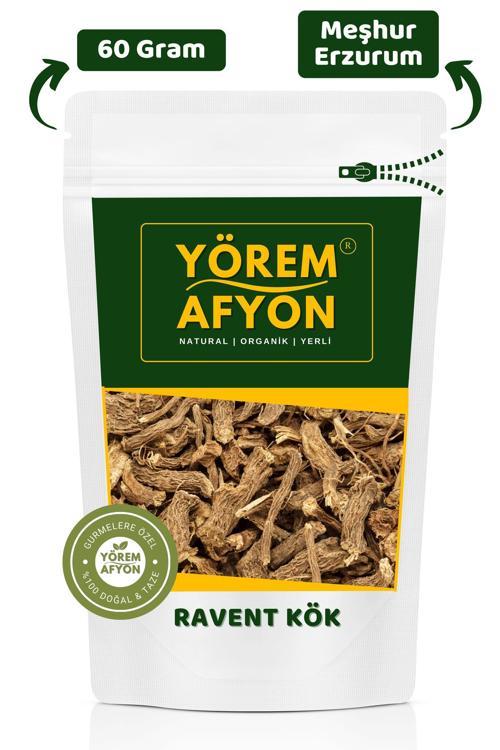 Yörem Afyon Meşhur Erzurum Sindirim Sistemi Dostu Ravent Kök, Işgın, Dağ Muzu | 60Gr.
