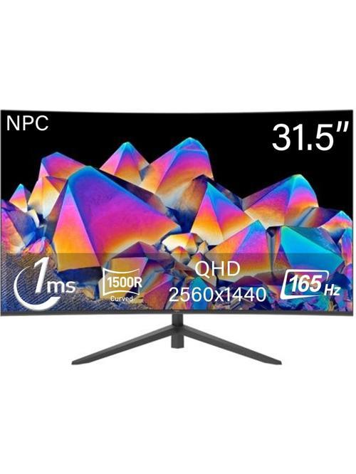 31.5" MZ320K-V 165Hz 1Ms QHD Curved VA Oyuncu Monitörü