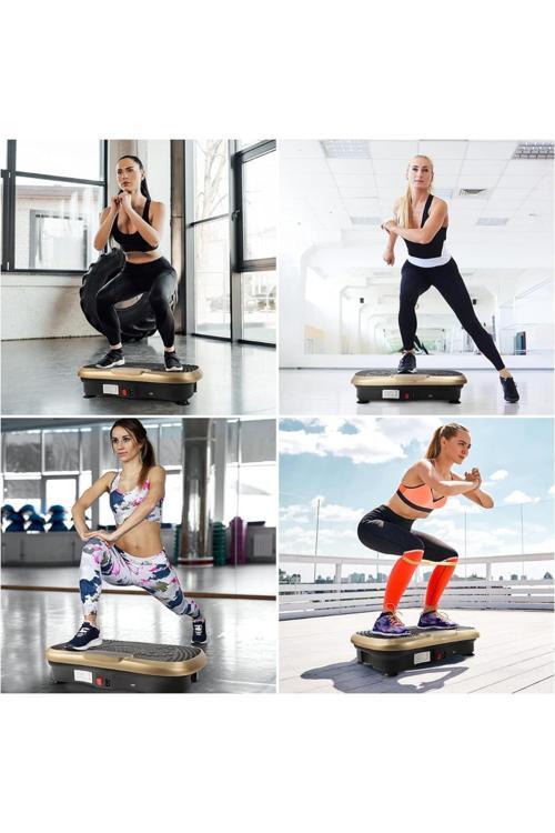E02 Vibration 2D Yüksek Titreşimli Tüm Vücut Hızlı Yağ Yakma Ve Zayıflama Spor Eğzersiz Aleti