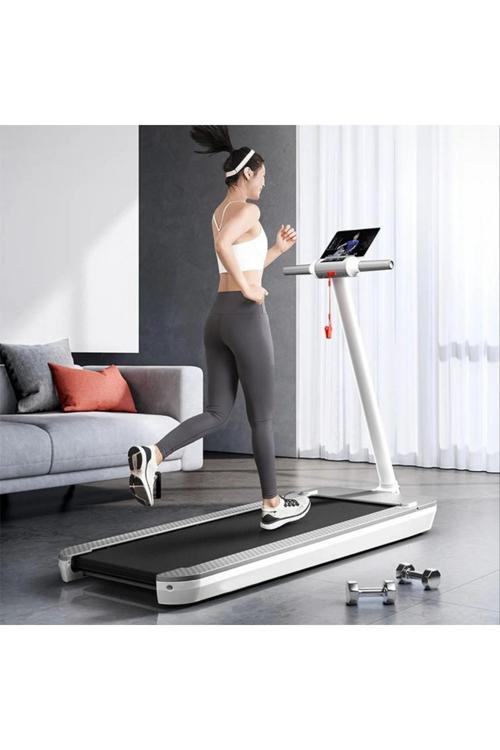 E7 Katlanabilir 0-12Km Hız Bluetooth Bağlantı Taşıma Dokunmatik Panel Koşu Bandı