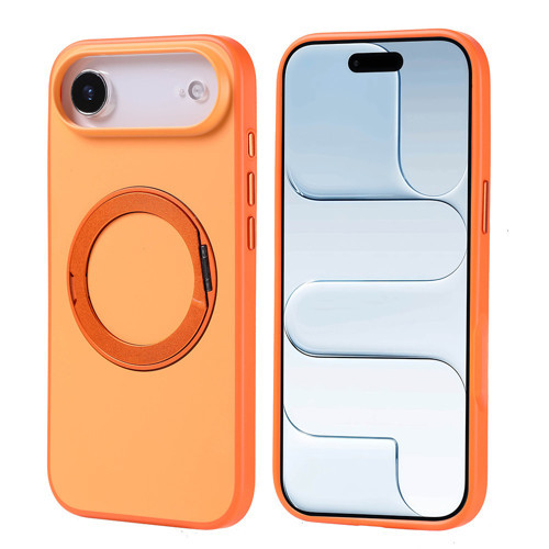 iPhone 17 Air Kılıf M-Safe Şarj Özellikli Standlı Proton Silikon Kılıf