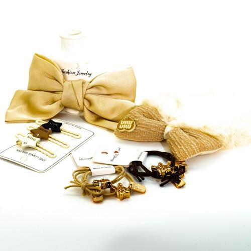 Biem Açık Kahve Toka Set