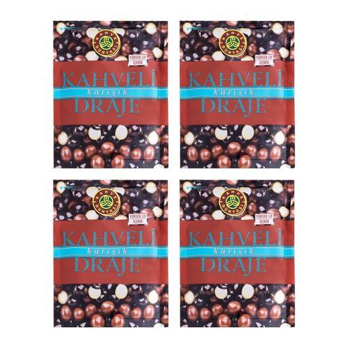 Kahveli Sütlü Draje 60 gr x 4 Adet