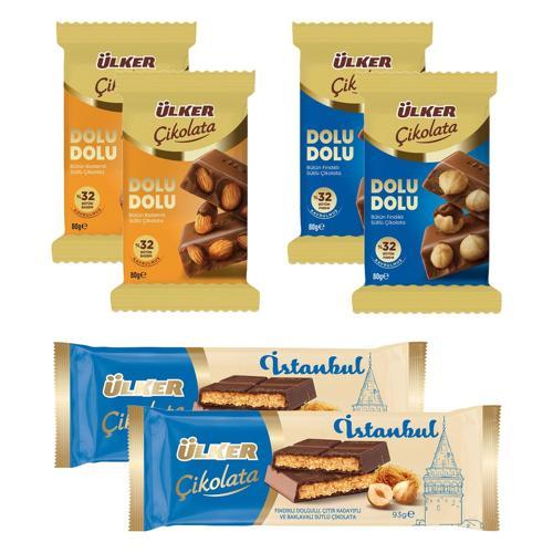 Çikolata Dolu Dolu ve İstanbul 6 lı Lezzet Paketi