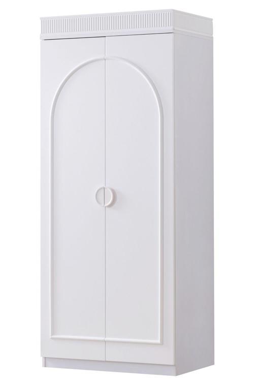 Gardırop, Dolunay 2 Kapaklı Dolap - Beyaz