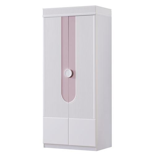 Gardırop, Vira 2 Kapaklı Dolap - Pembe