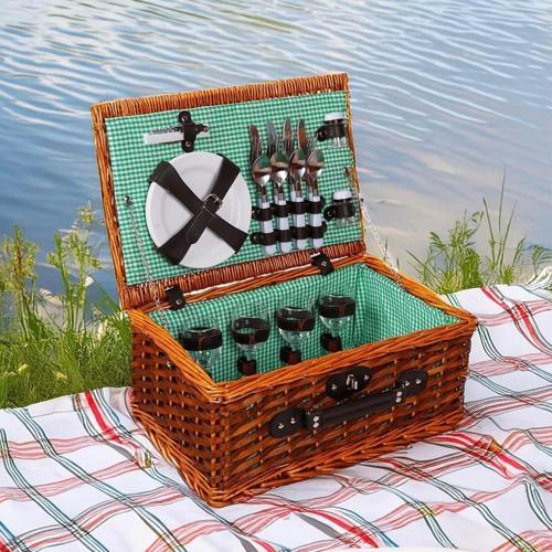 Picno Italy 4 Kişilik Piknik Sepeti