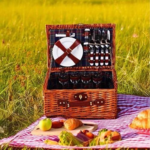 Picno Italy 4 Kişilik Piknik Sepeti