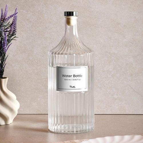 Viking Cam Şişe ve Yağlık Çift Kapaklı 1000 ml