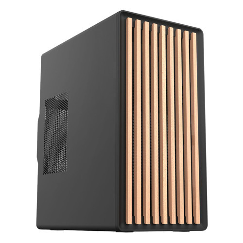 Wood 250W PSU 1× Type-C 1× USB 3.0 1× USB 2.0 Ahşap Bilgisayar Kasası