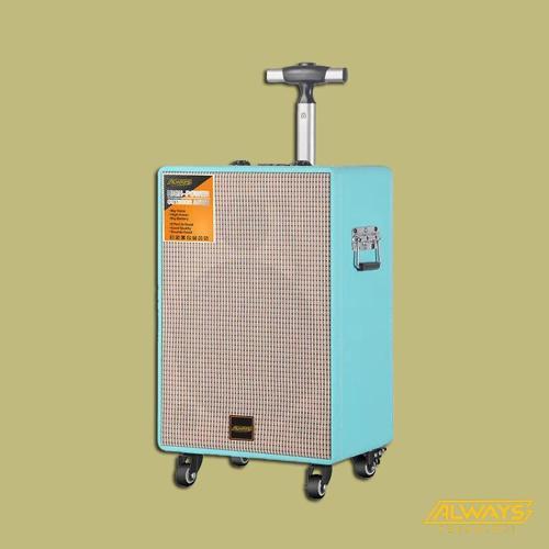 Karakoke Hoparlör Taşınabilir Şarjlı Bluetooth Hoparlör 8 inc Woofer 40 w Rms Usb Aux Tf Kablosuz Mikrofon