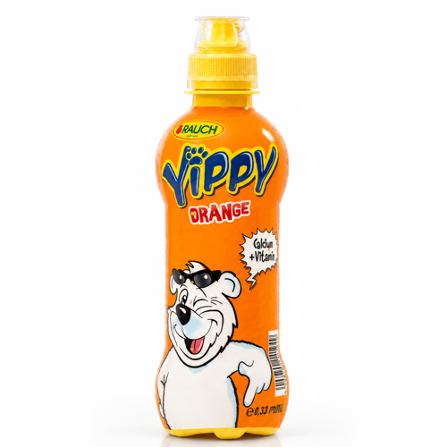 Rauch Yippy Portakal Meyveli İçecek 330 mL Akıllı Kapak Pet Şişe (12'li Koli)