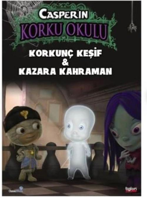 Casper'ın Korku Okulu - Korkunç Keşif ve Kazara Kahraman ( Türkçe Dublaj ) ( Ambalajında - Sıfır ) DVD
