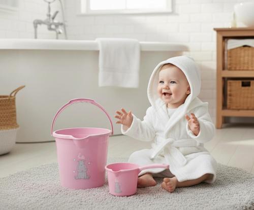 922 Kova & Maşrapa Set Mat Pembe