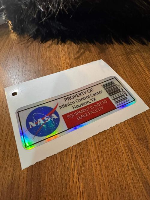 Nasa Dijital Baskı Sticker
