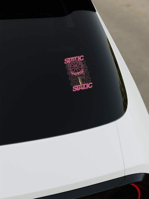 Static Dijital Baskı Sticker
