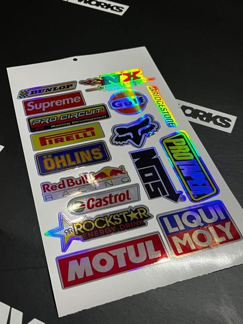 Motor Sticker Paket #8