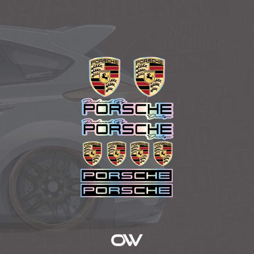 Porsche Sticker Paket