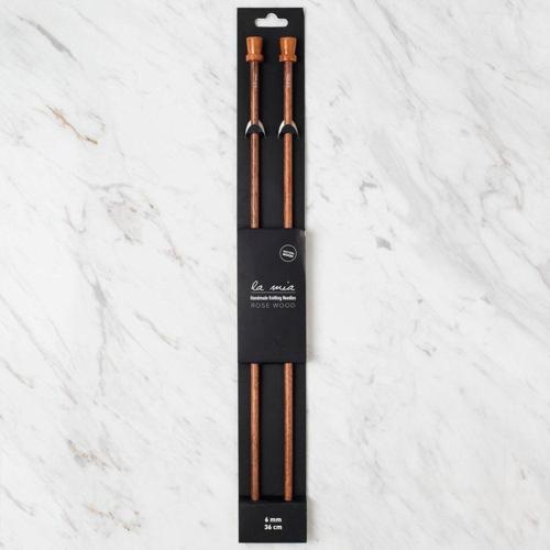 6 mm 36 cm Ahşap Örgü Şişi