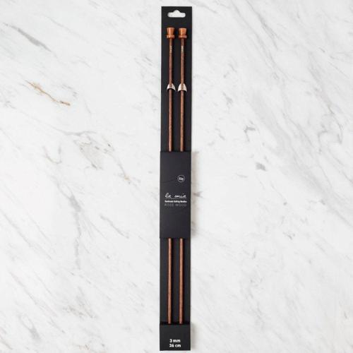 3 mm 36 cm Ahşap Örgü Şişi