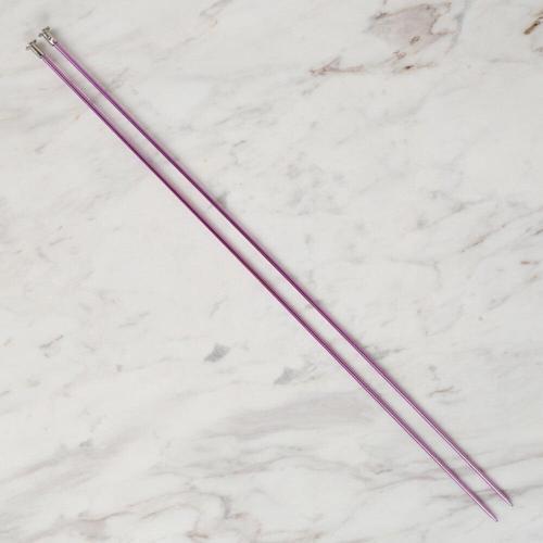 Cratfs 25 mm 35 cm Mor Metal Örgü Şişi LR