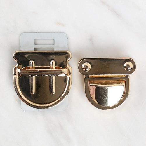 Metal Çanta Kilidi Sarı