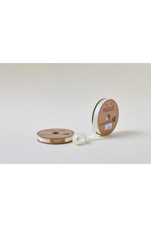 Biye Saten Katlı 005 Açık Sarı 2 cm 25 Metre 100 Polyester